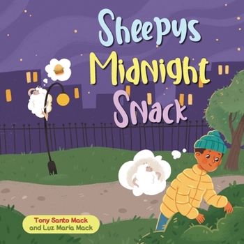 Paperback Sheepy's Midnight Snack (Santo & Sheepy Series) [Large Print] Book