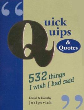 Paperback Quick Quips & Quotes Book
