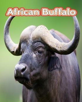 Paperback African Buffalo: Facts Book (Fun Facts Book For Kids) [Large Print] Book