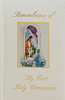 Hardcover Remembrance of My First Holy Communion Album Girl Book