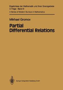 Hardcover Partial Differential Relations Book
