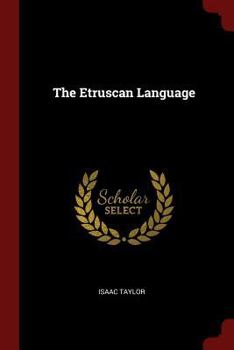 Paperback The Etruscan Language Book