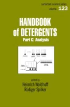 Hardcover Handbook Of Detergents, Part C: Analysis Book