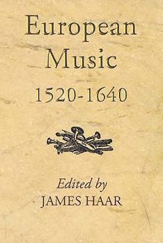 Hardcover European Music, 1520-1640 Book