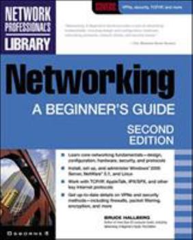 Paperback Networking: A Beginner's Guide (Network Professional's Library) Book