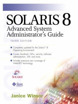 Paperback Solaris 8 Advanced System Administrator's Guide Book