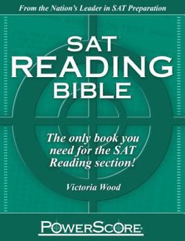 Paperback SAT Reading Bible Book