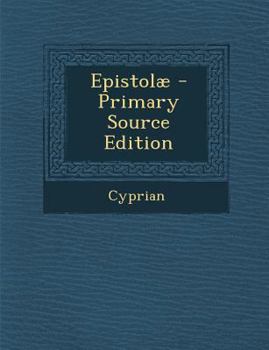 Paperback Epistolae [Latin] Book