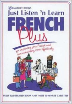 Paperback Just Listen 'n Learn French Plus [With Paperback] Book