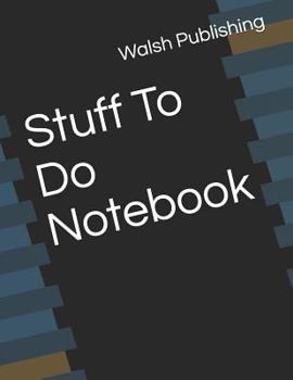 Paperback Stuff to Do Notebook Book