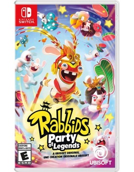 Game - Nintendo Switch Rabbids Party Of Legends Book