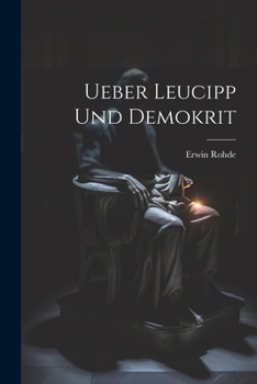 Paperback Ueber Leucipp Und Demokrit [German] Book