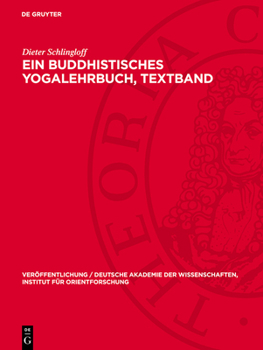 Hardcover Ein Buddhistisches Yogalehrbuch, Textband [German] Book