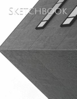 Sketchbook: Creative, Drawing, Doodling, Journaling Book Blank Unlined Paper 8.5x11 120 pages Cover Modern Building