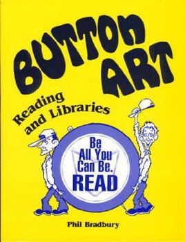 Paperback Button Art: Reading and Libraries Book