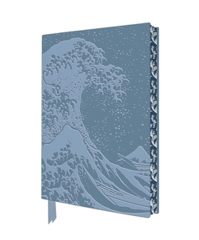 Leather Bound Hokusai: Great Wave Artisan Art Notebook (Flame Tree Journals) Book