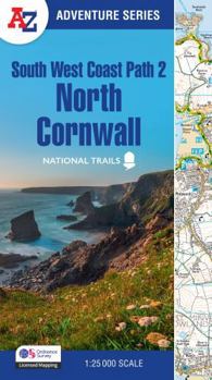 Paperback South West Coast Path - North Cornwall: With Ordnance Survey Mapping Book