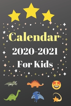 Calendar 2020-2021 For Kids: 24 months planner and calendar/ 6" X 9" inches/170 Pages (Calendar for 2 years from 2020 to 2021)