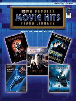 Paperback Popular Piano Library Movie Hits: Level 2, Book, CD & General MIDI Disk Book