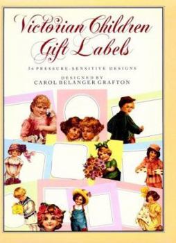 Paperback Victorian Children Gift Labels/36 Pressure-Sensitive Designs Book