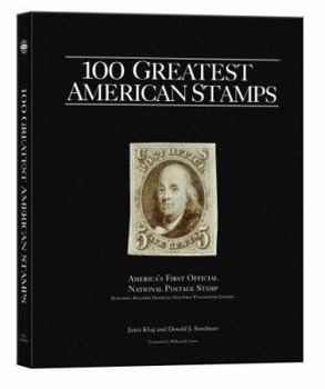Hardcover 100 Greatest American Stamps Book