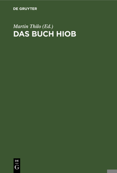 Hardcover Das Buch Hiob [German] Book