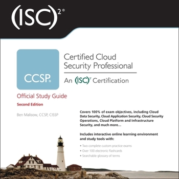 Audio CD (Isc)2 Ccsp Certified Cloud Security Professional Official Study Guide: 2nd Edition Book