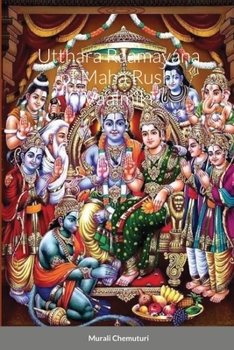 Paperback Utthara Raamayana of Maha Rushi Vaalmiki Book