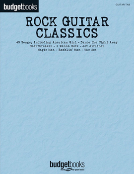 Paperback Rock Guitar Classics - Budget Book
