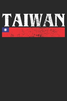 Notebook: Taiwan Gift Dot Grid 6x9 120 Pages