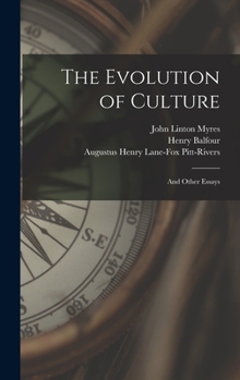 Hardcover The Evolution of Culture: And Other Essays Book