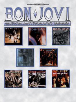 Paperback Bon Jovi -- Guitar Anthology: Authentic Guitar TAB (Guitar Anthology Series) Book