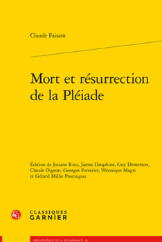 Paperback Mort Et Resurrection de la Pleiade [French] Book