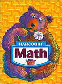 Paperback Harcourt School Publishers Math: Student Edition Unit Books Grade 1 2002 Book
