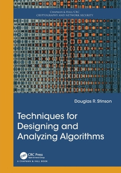 Paperback Techniques for Designing and Analyzing Algorithms Book