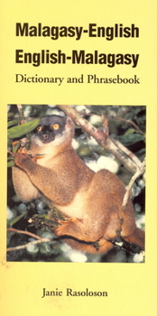 Paperback Malagasy-English, English-Malagasy: Dictionary and Phrasebook Book