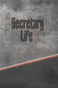 Secretary Life: Personalized Isometric Dot Notebook 120 pages 6"x9"