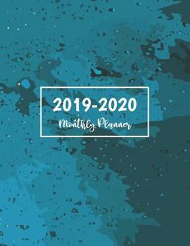 2019-2020 Monthly Planner: Two Year Monthly Calendar, 24 Month Calendar with US Holidays (January 2019 - December 2020), Schedule Organizer Planner, Monthly Calendar Planner