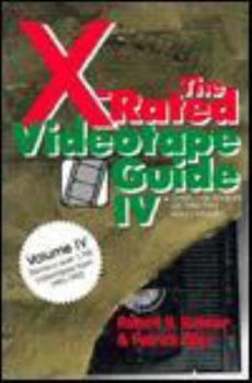 Paperback The X-Rated Videotape Guide, 1992-1993 Book