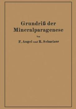 Paperback Grundriß Der Mineralparagenese [German] Book