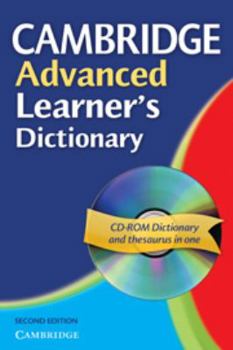 Paperback Cambridge Advanced Learner's Dictionary Paperback [With CDROM] Book