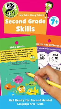 Paperback PBS Kids My Take-Along Tablet: Second Grade Skills Book