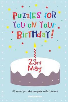 Paperback Puzzles for you on your Birthday - 23rd May Book