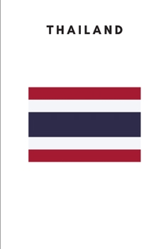 Paperback Thailand: Country Flag A5 Notebook to write in with 120 pages Book