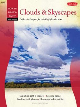 Paperback Oil & Acrylic: Clouds & Skyscapes Book