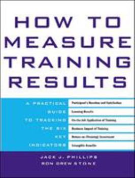 Hardcover How to Measure Training Results: A Practical Guide to Tracking the Six Key Indicators Book