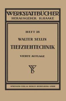 Paperback Tiefziehtechnik: Formstanzen, Gummi-Pressen, Tiefziehen [German] Book