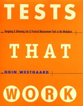 Paperback Tests That Work Tools Workplace Book