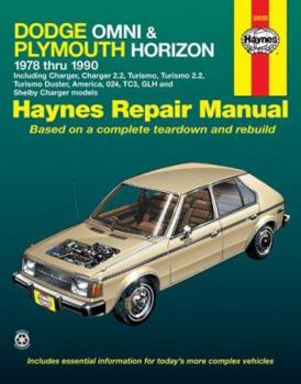 Haynes Dodge Omni and Plymouth Horizon, 1978-1990 (Haynes Manuals)