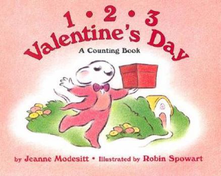 Hardcover One, Two, Three Valentine's Day Book